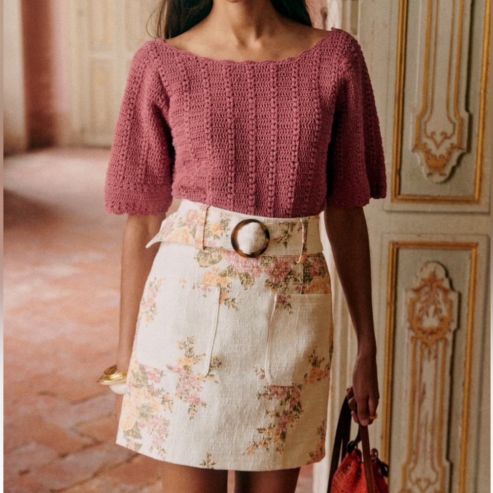 Sezane Gillie Skirt - 38 - Ella